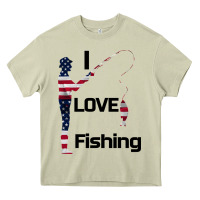 Mossy I love fishing Heavy Core Tee - Bettercallsaul