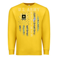 Lemon US ARMY Retired  Distressed American Flag Patriotic Premium Sweatshirt - longCreatives