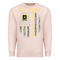 Us Army Retired  Distressed American Flag Patriotic Premium Sweatshirt | Teevron