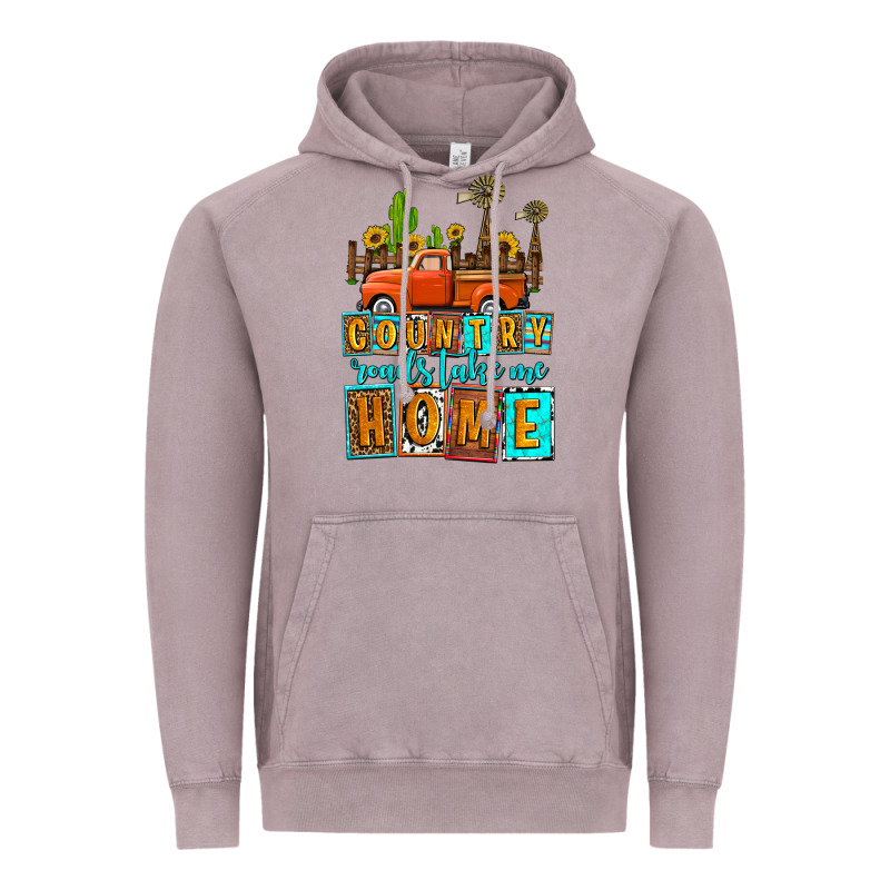 Country Roads Take Me Home Olivia Vintage Hoodie by OliviaCreatesArt | Teevron