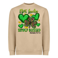 Mushroom not lucky simply blessed Heavyweight Sweatshirt - Artiststas