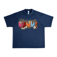 Navy Blessed to be called mammy Urban Heavy Tee - CowGirlArtShop