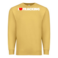Antique Gold I Love Fracking Premium Sweatshirt - longCreatives