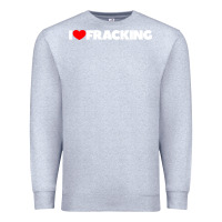 Heather Grey I Love Fracking Premium Sweatshirt - longCreatives
