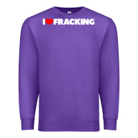 Purple I Love Fracking Premium Sweatshirt - longCreatives
