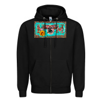 Black mom heifer license plate Zipper Hoodie - Artiststas