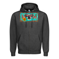 Charcoal Heather mom heifer license plate Zipper Hoodie - Artiststas