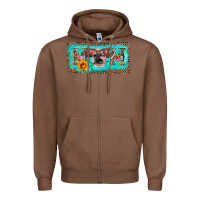 Mom Heifer License Plate Zipper Hoodie | Teevron