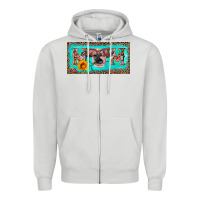 Dove Grey mom heifer license plate Zipper Hoodie - Artiststas