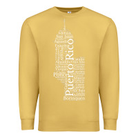Antique Gold Puerto Rico El Moro Prideful Puerto Rican Cities and Towns Premium Sweatshirt - longCreatives