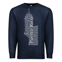 Navy Puerto Rico El Moro Prideful Puerto Rican Cities and Towns Premium Sweatshirt - longCreatives