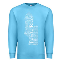Ocean Blue Puerto Rico El Moro Prideful Puerto Rican Cities and Towns Premium Sweatshirt - longCreatives