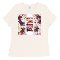 Bone mother’s day mini flowers tumbler tbs Ladies Tee - TumblerDesignByShophia