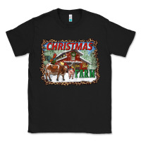 Black Christmas On The Farm Classic Tee - RanaPortraitStore