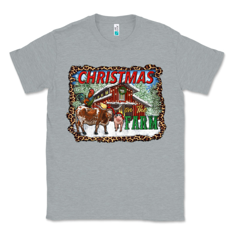 Christmas On The Farm Classic Tee by RanaPortraitStore | Teevron