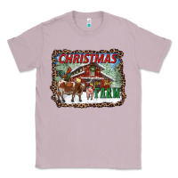 Lilac Christmas On The Farm Classic Tee - RanaPortraitStore