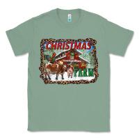 Sage Christmas On The Farm Classic Tee - RanaPortraitStore