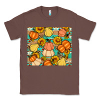 Chestnut pumpkin sunflowers leaves Classic Tee - Artiststas
