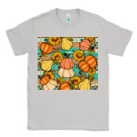Moon Dust pumpkin sunflowers leaves Classic Tee - Artiststas