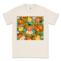 Natural pumpkin sunflowers leaves Classic Tee - Artiststas