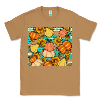 Toasted Coconut pumpkin sunflowers leaves Classic Tee - Artiststas
