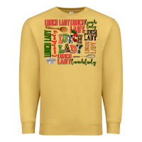 Antique Gold lunch lady Premium Sweatshirt - AdoDesignShop