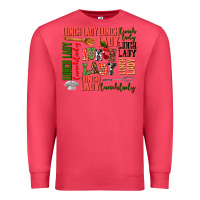 Cardinal lunch lady Premium Sweatshirt - AdoDesignShop