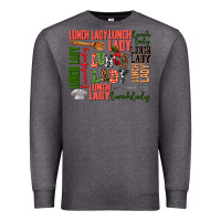 Charcoal Heather lunch lady Premium Sweatshirt - AdoDesignShop