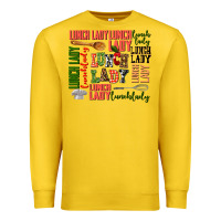 Lemon lunch lady Premium Sweatshirt - AdoDesignShop