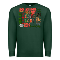 Sports Green lunch lady Premium Sweatshirt - AdoDesignShop