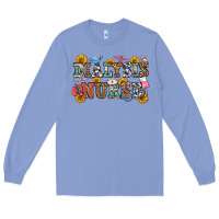 Colony Blue dialysis nurse Long Sleeve Tee - OliviaCreatesArt