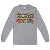 Heather Grey dialysis nurse Long Sleeve Tee - OliviaCreatesArt