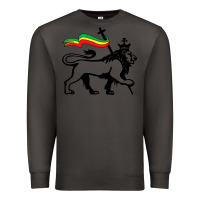 Smoke Rasta Lion of Judah Rastafarian Reggae Lion and Christian Premium Sweatshirt - longCreatives