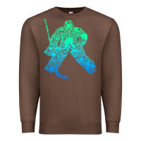 Chestnut Ice Hockey Goalie Hockey Player Youth Men Kids Boys Premium Sweatshirt - longCreatives