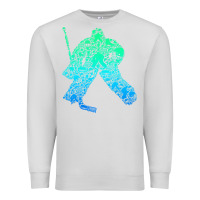 Dove Grey Ice Hockey Goalie Hockey Player Youth Men Kids Boys Premium Sweatshirt - longCreatives