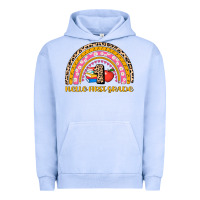 Pigment Grape Ice back to school rainbow hello first grade Urban Hoodie - AdoDesignShop