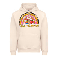 Sandshell back to school rainbow hello first grade Urban Hoodie - AdoDesignShop
