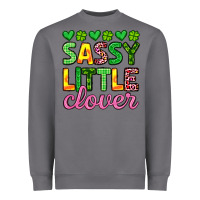 Storm sassy little clover st patrick s day Heavyweight Sweatshirt - Artiststas