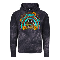 Cloud Black easter rainbow olivia Vintage Hoodie - OliviaCreatesArt