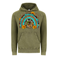 Vintage Olive easter rainbow olivia Vintage Hoodie - OliviaCreatesArt
