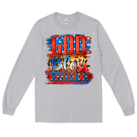 Moon Dust God Bless America Long Sleeve Tee - Jasminsmagicworld