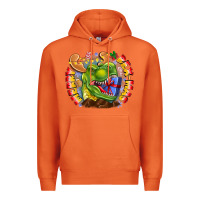 Carrot Merry Rexmas Premium Hoodie - CowhideDigitalArt