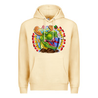 Pina Colada Merry Rexmas Premium Hoodie - CowhideDigitalArt