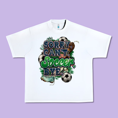 Sorry Can't Soccer Bye Urban Heavy Tee Designed By Howdyjamesfarm