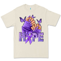 Bone Hope lavender ribbon all cancers Premium Tee - NancyCooperArtShop