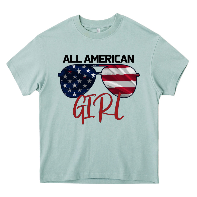 All American Girl Heavy Core Tee by Bettercallsaul | Teevron