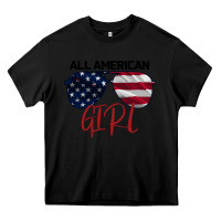 Black All American Girl Heavy Core Tee - Bettercallsaul