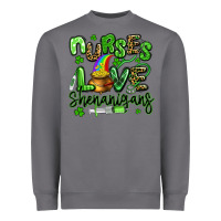Storm nurses love shenanigans st patricks day Heavyweight Sweatshirt - Artiststas