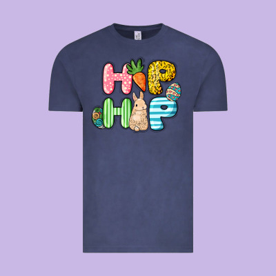 Hip Hop Easter Day Vintage Tee Designed By Howdyjamesfarm