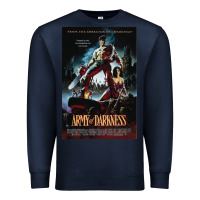 Navy Army Of Darkness Movie Poster Classic Premium Sweatshirt - longCreatives